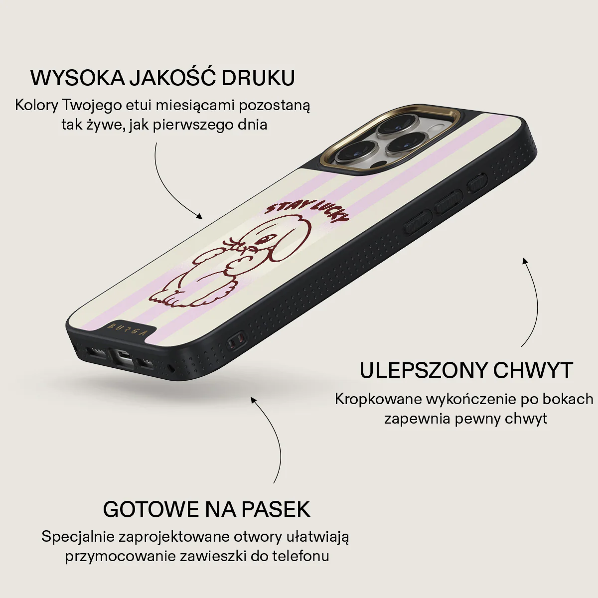Stay Lucky - iPhone 15 Pro Etui - Image 9