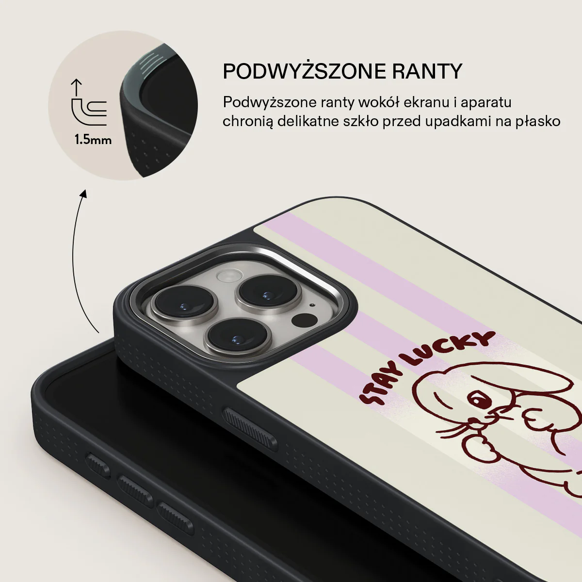 Stay Lucky - iPhone 15 Pro Max Etui - Image 15