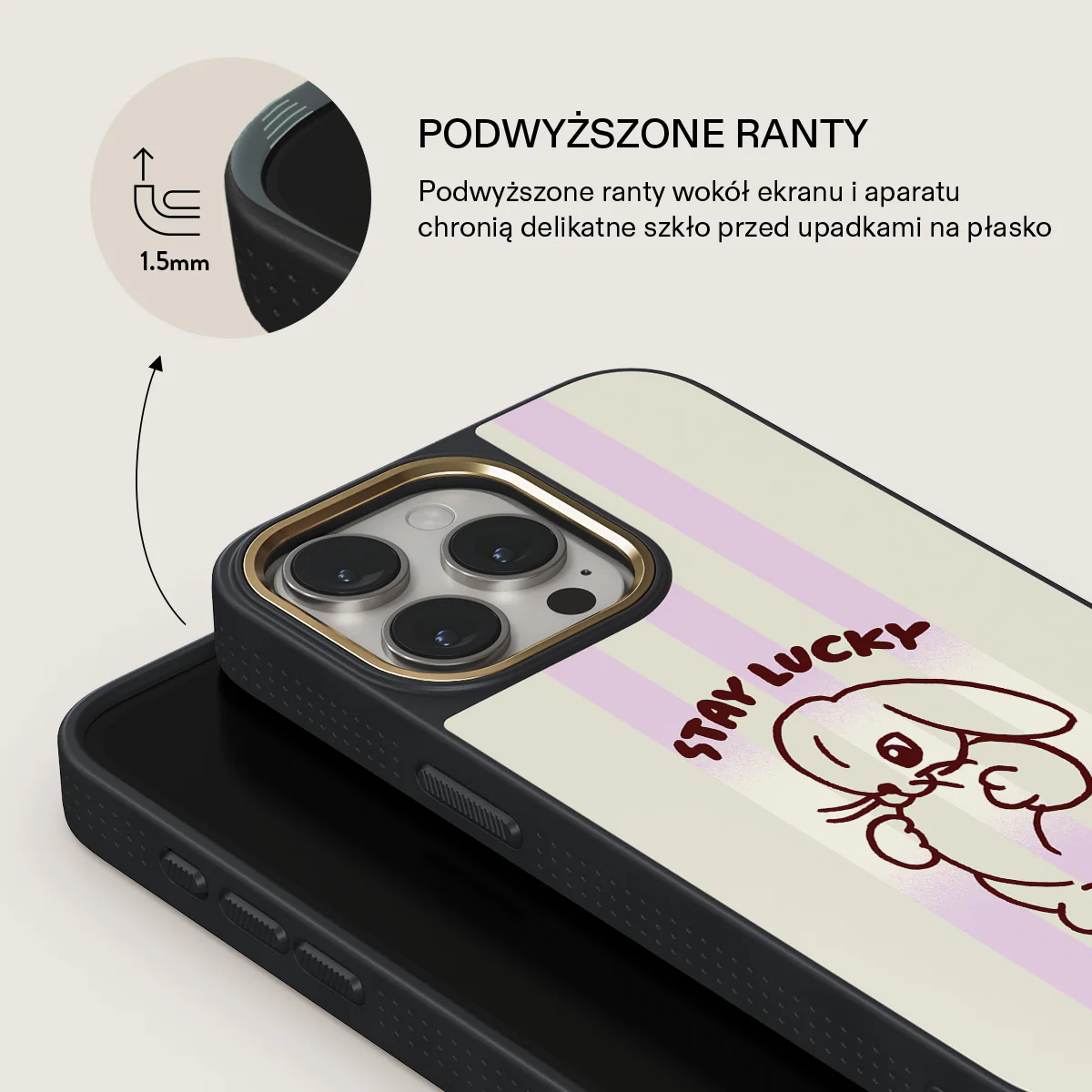 Stay Lucky - iPhone 15 Pro Max Etui - Image 8