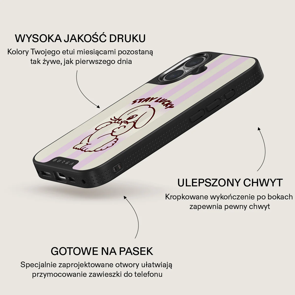 Stay Lucky - iPhone 16 Etui - Image 17