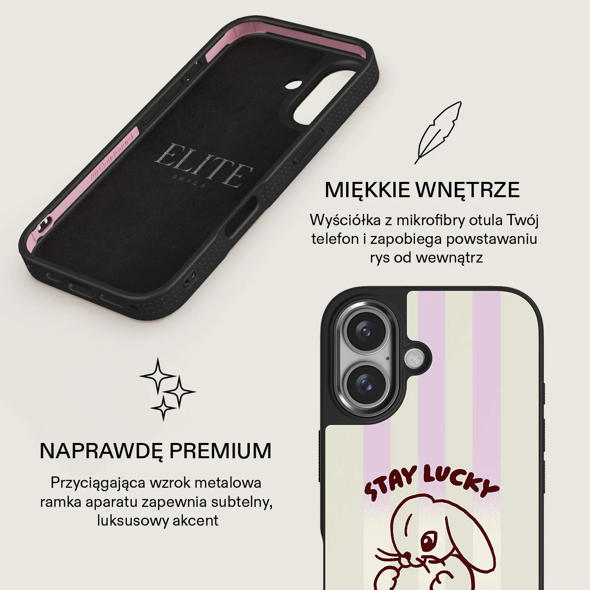 Stay Lucky - iPhone 16 Etui - Image 18