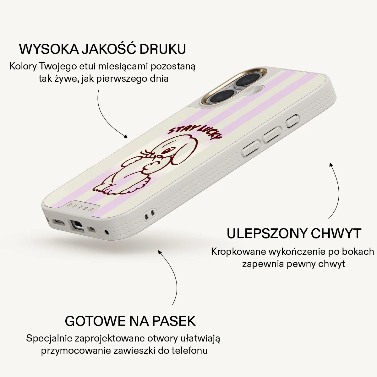 Stay Lucky - iPhone 16 Etui - Image 24