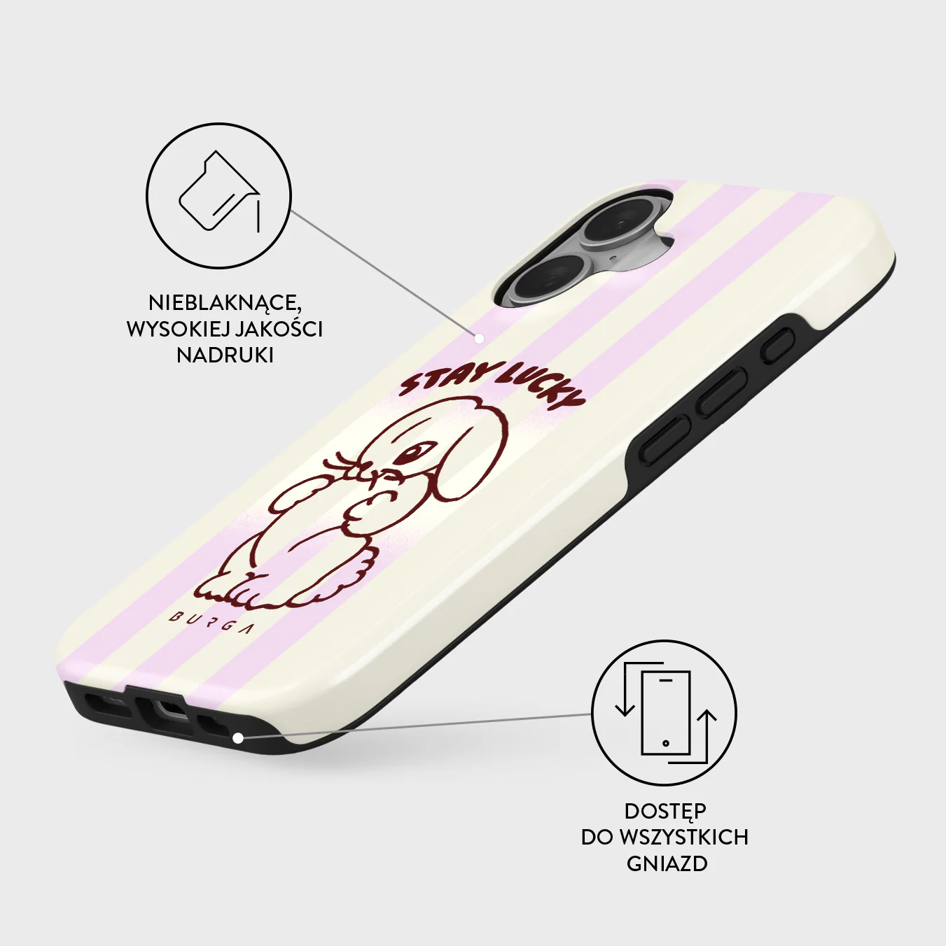 Stay Lucky - iPhone 16 Etui - Image 3