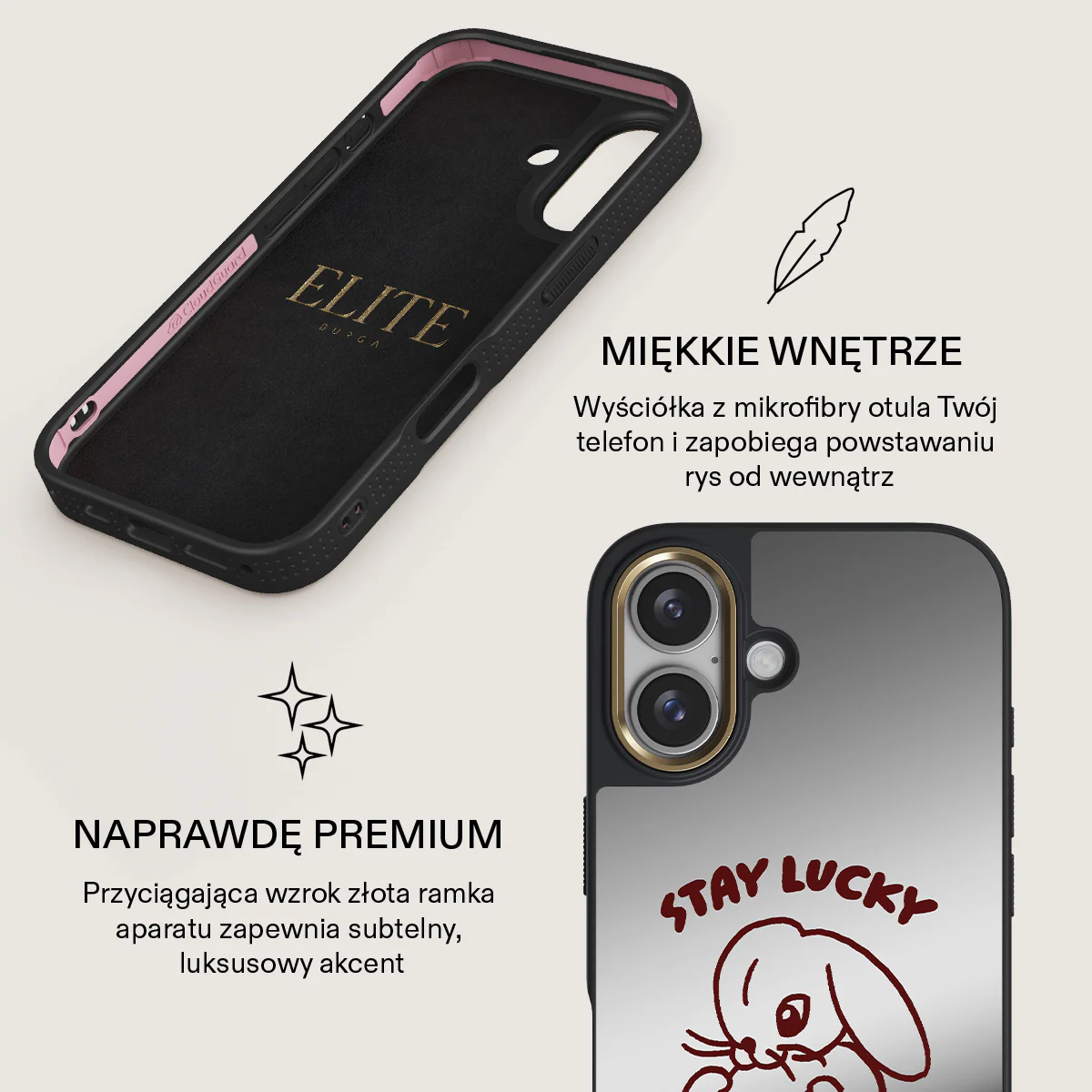 Stay Lucky - iPhone 16 Etui - Image 33