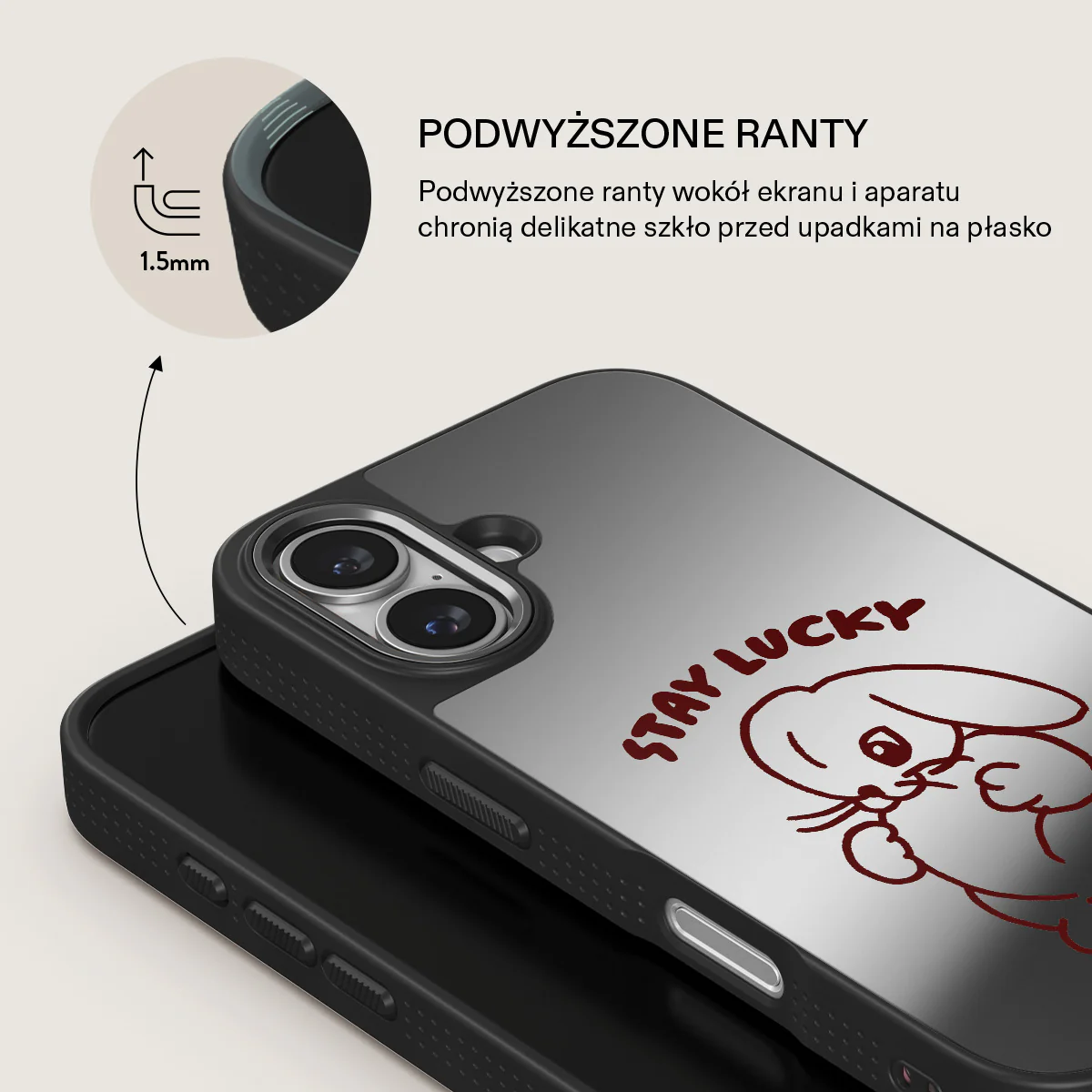 Stay Lucky - iPhone 16 Etui - Image 39
