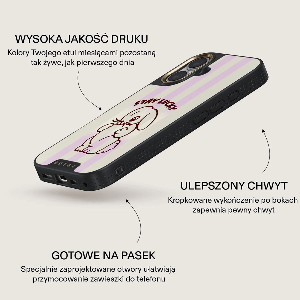 Stay Lucky - iPhone 16 Plus Etui - Image 10