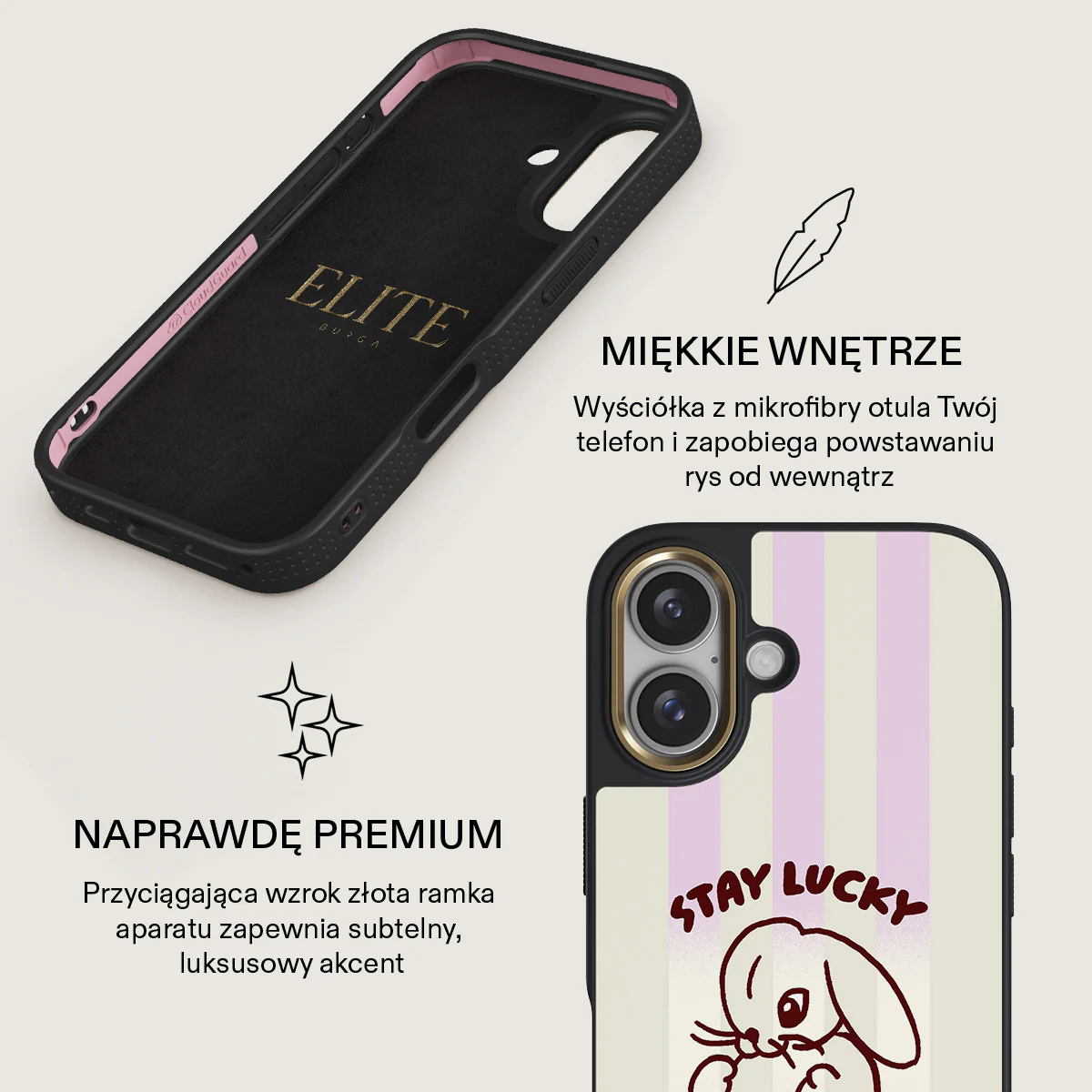 Stay Lucky - iPhone 16 Plus Etui - Image 11