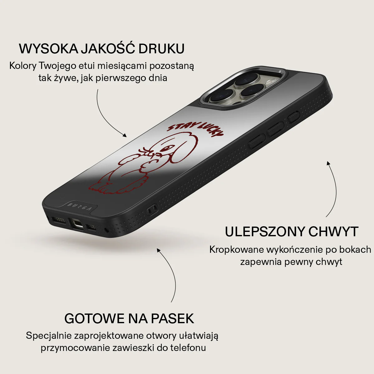 Stay Lucky - iPhone 16 Pro Etui - Image 40