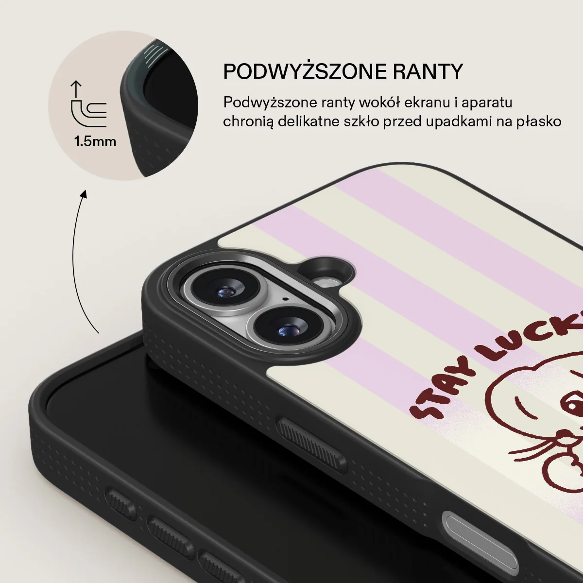 Stay Lucky - iPhone 17 Etui - Image 15