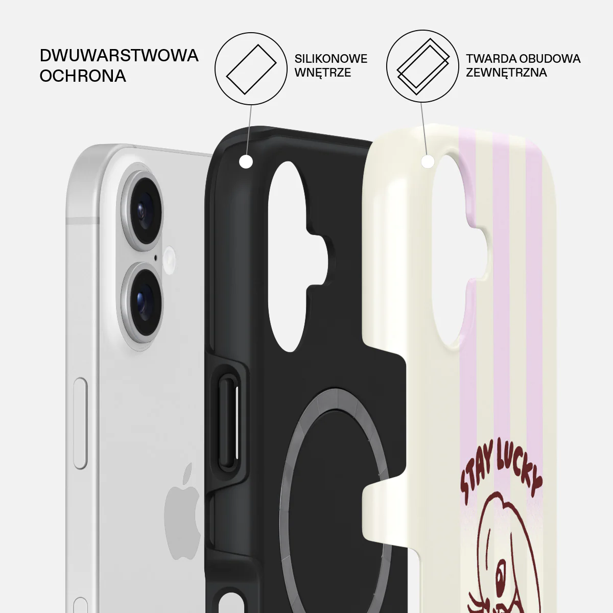 Stay Lucky - iPhone 17 Etui - Image 2