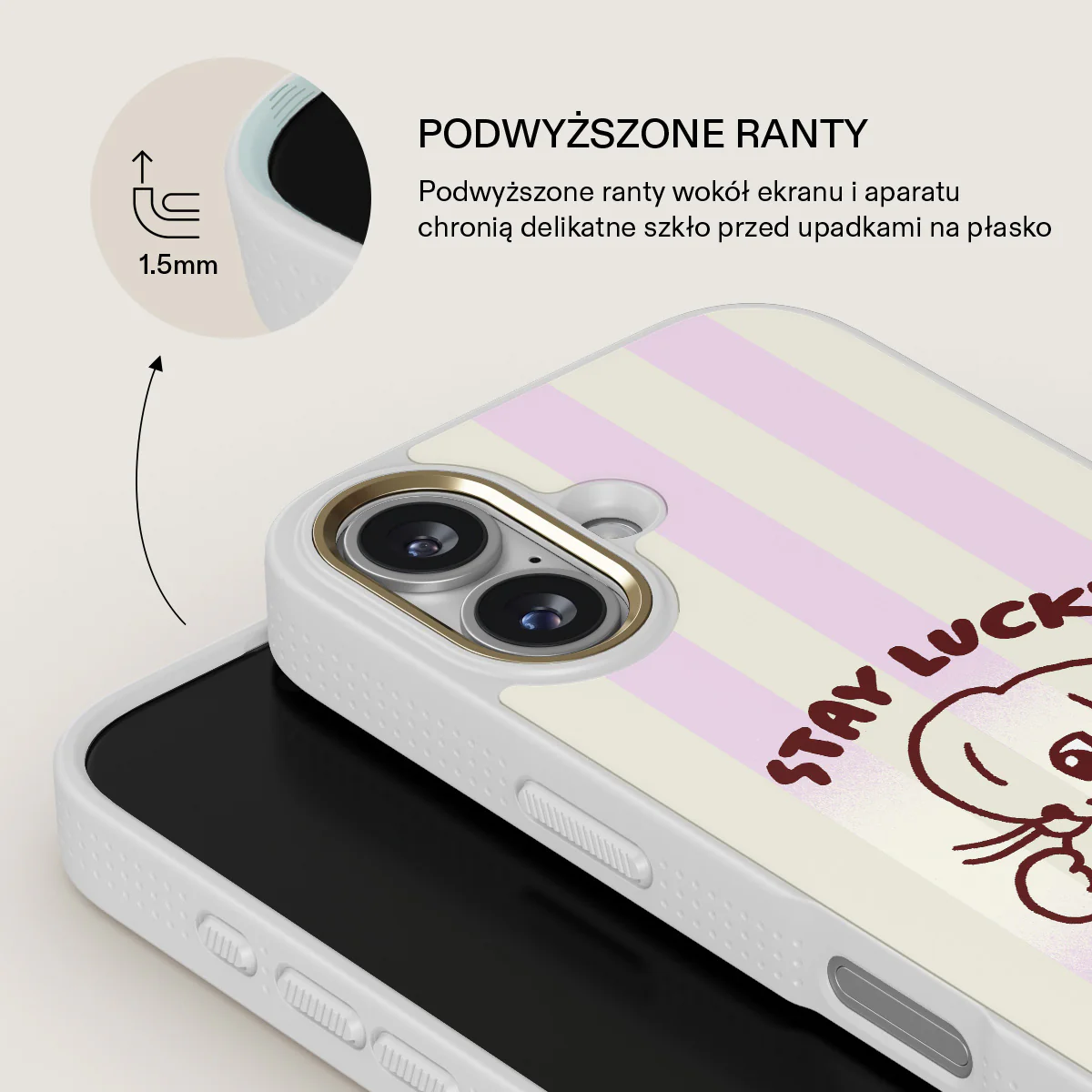Stay Lucky - iPhone 17 Etui - Image 22