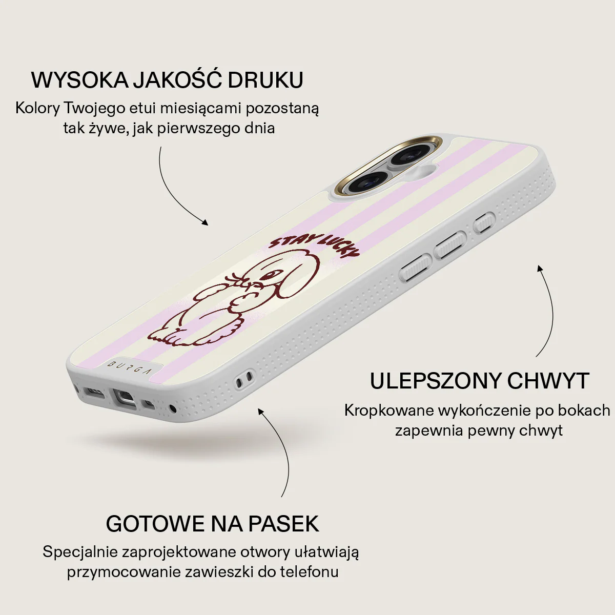 Stay Lucky - iPhone 17 Etui - Image 23