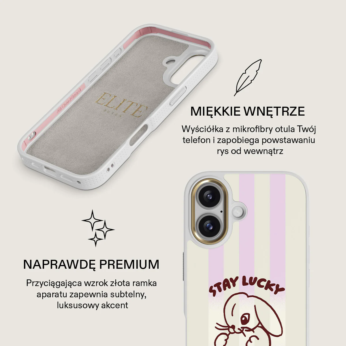 Stay Lucky - iPhone 17 Etui - Image 24