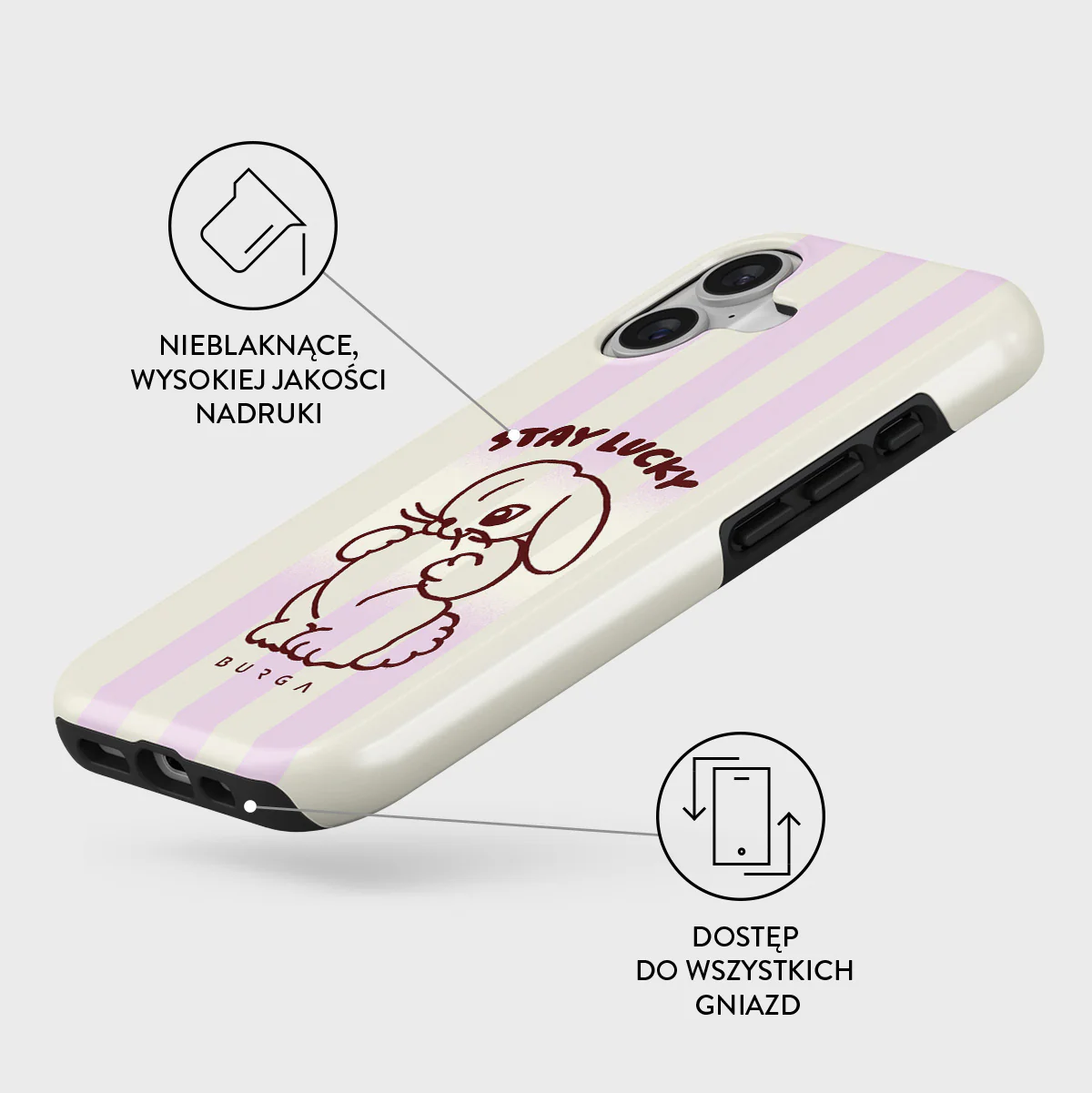Stay Lucky - iPhone 17 Etui - Image 3