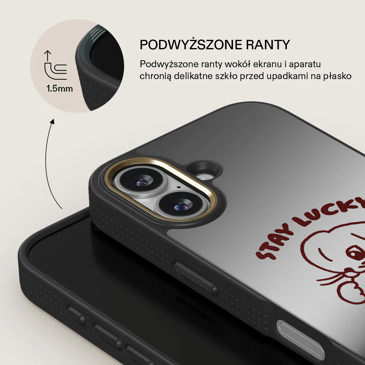 Stay Lucky - iPhone 17 Etui - Image 30