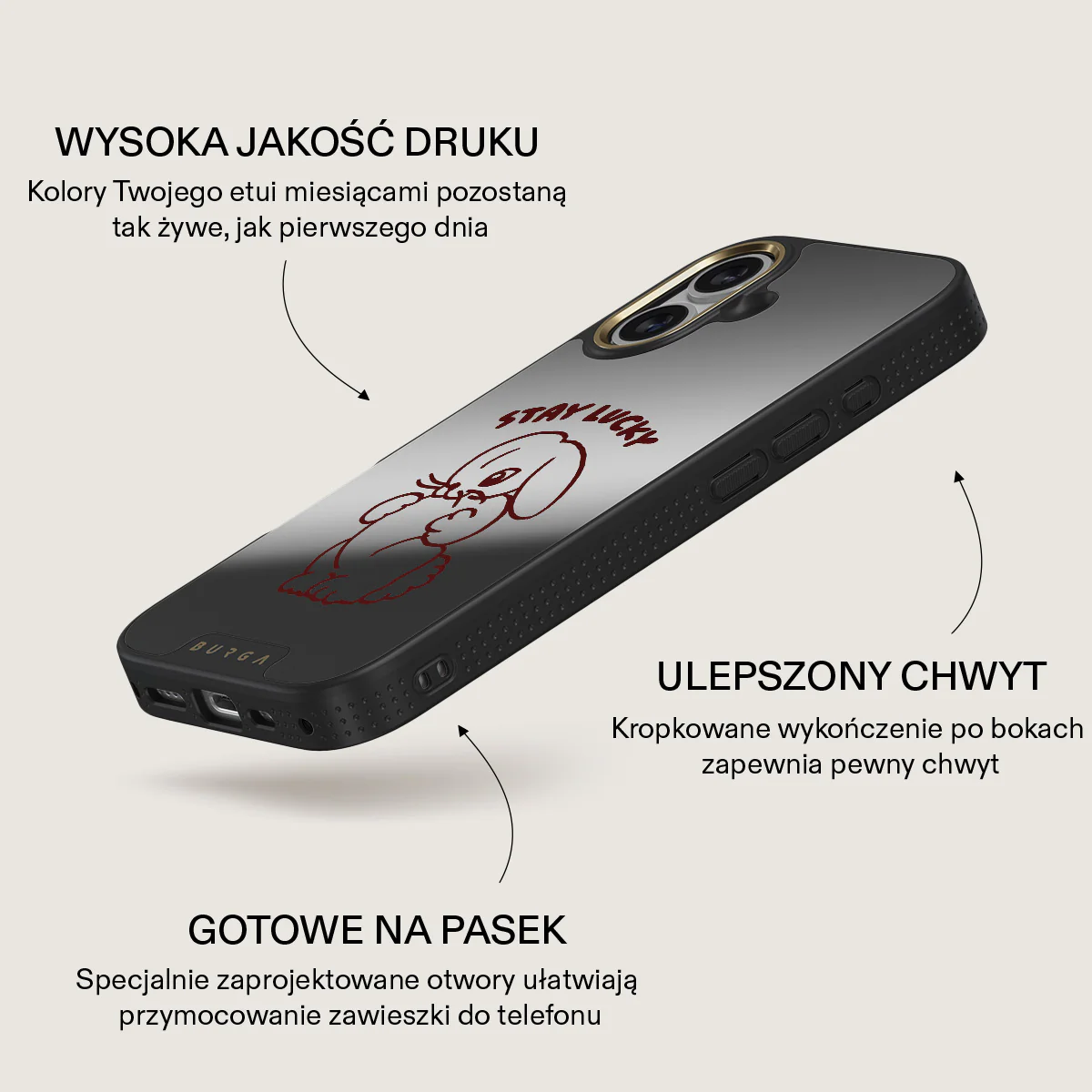 Stay Lucky - iPhone 17 Etui - Image 31