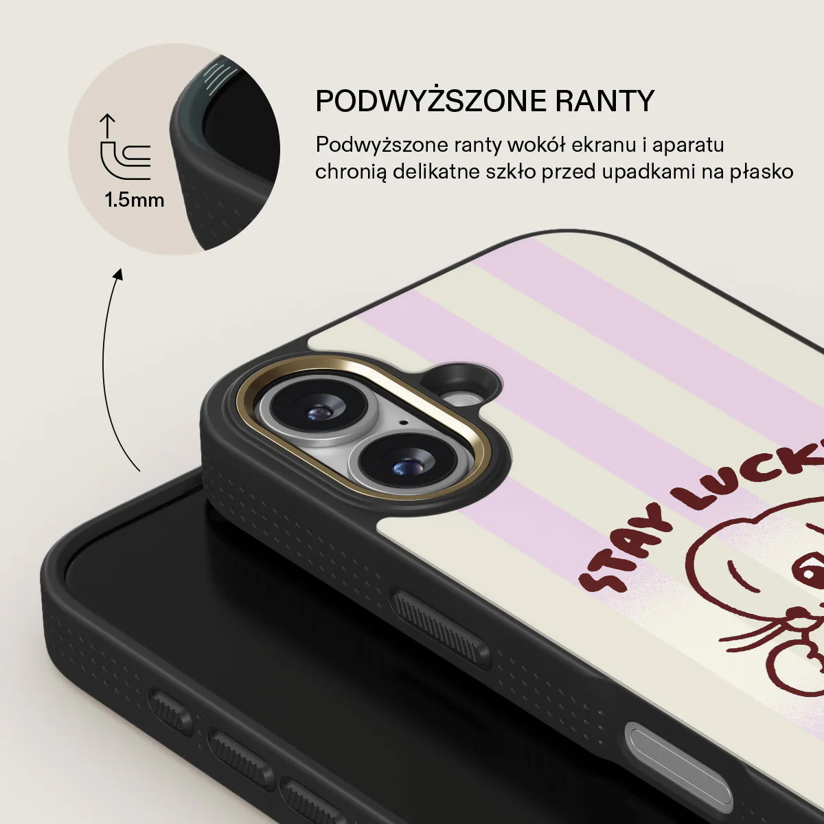 Stay Lucky - iPhone 17 Etui - Image 8