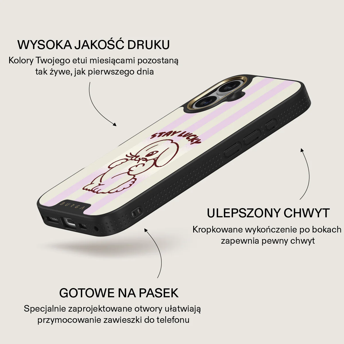 Stay Lucky - iPhone 17 Etui - Image 9