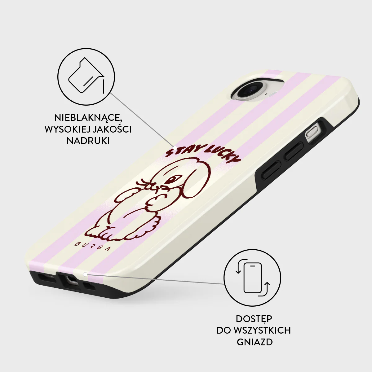 Stay Lucky - iPhone 17e Etui - Image 3