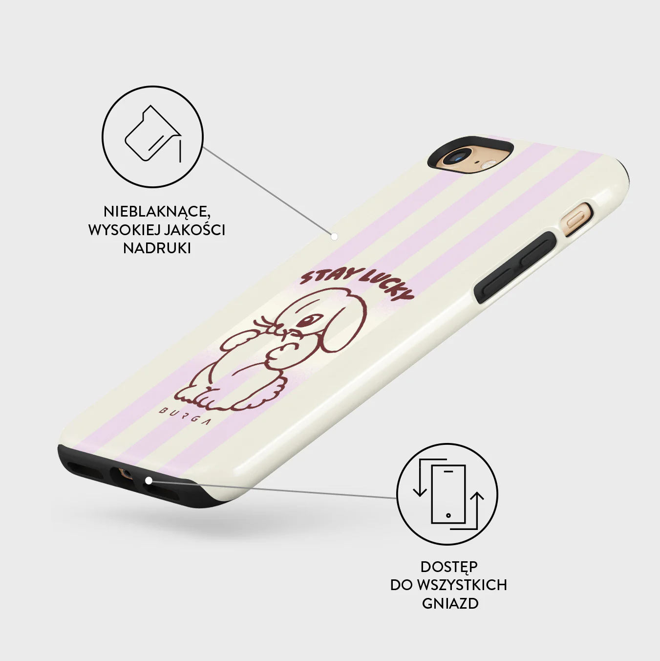 Stay Lucky - iPhone 7 / iPhone 8 Etui - Image 3