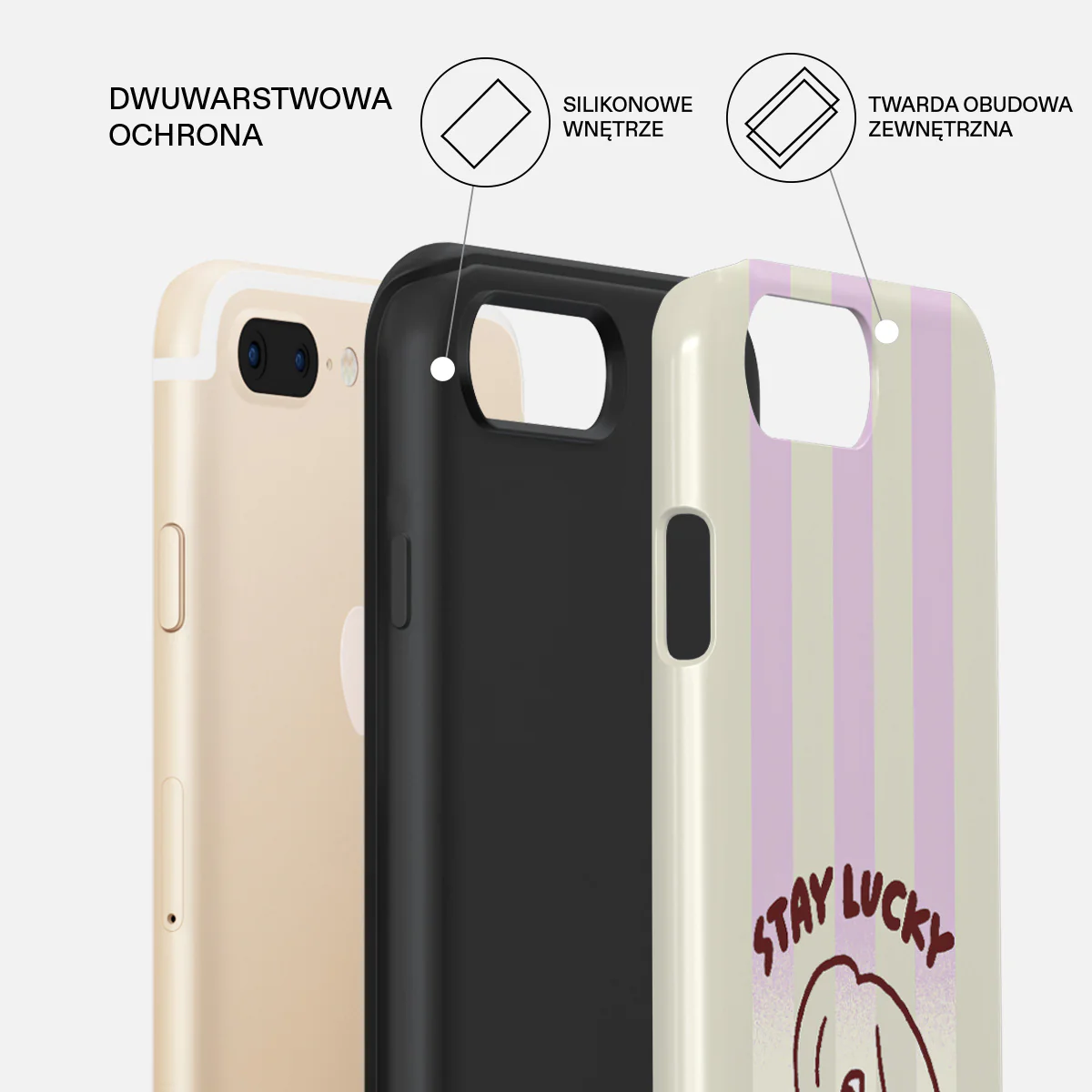 Stay Lucky - iPhone 7 Plus / 8 Plus Etui - Image 6