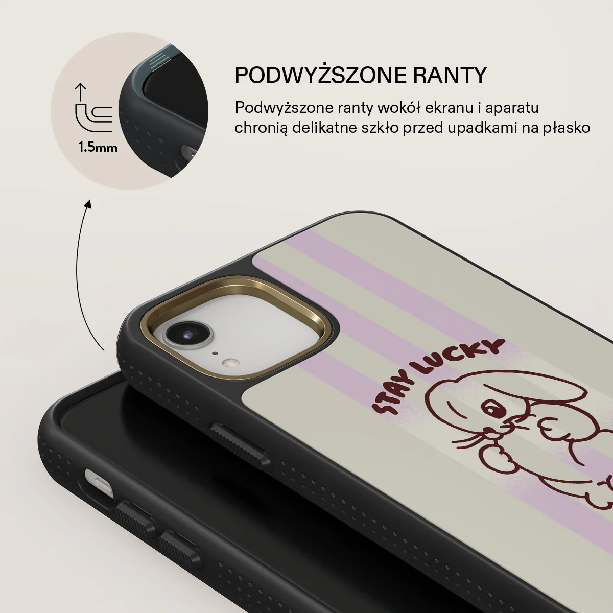 Stay Lucky - iPhone XR Etui - Image 12