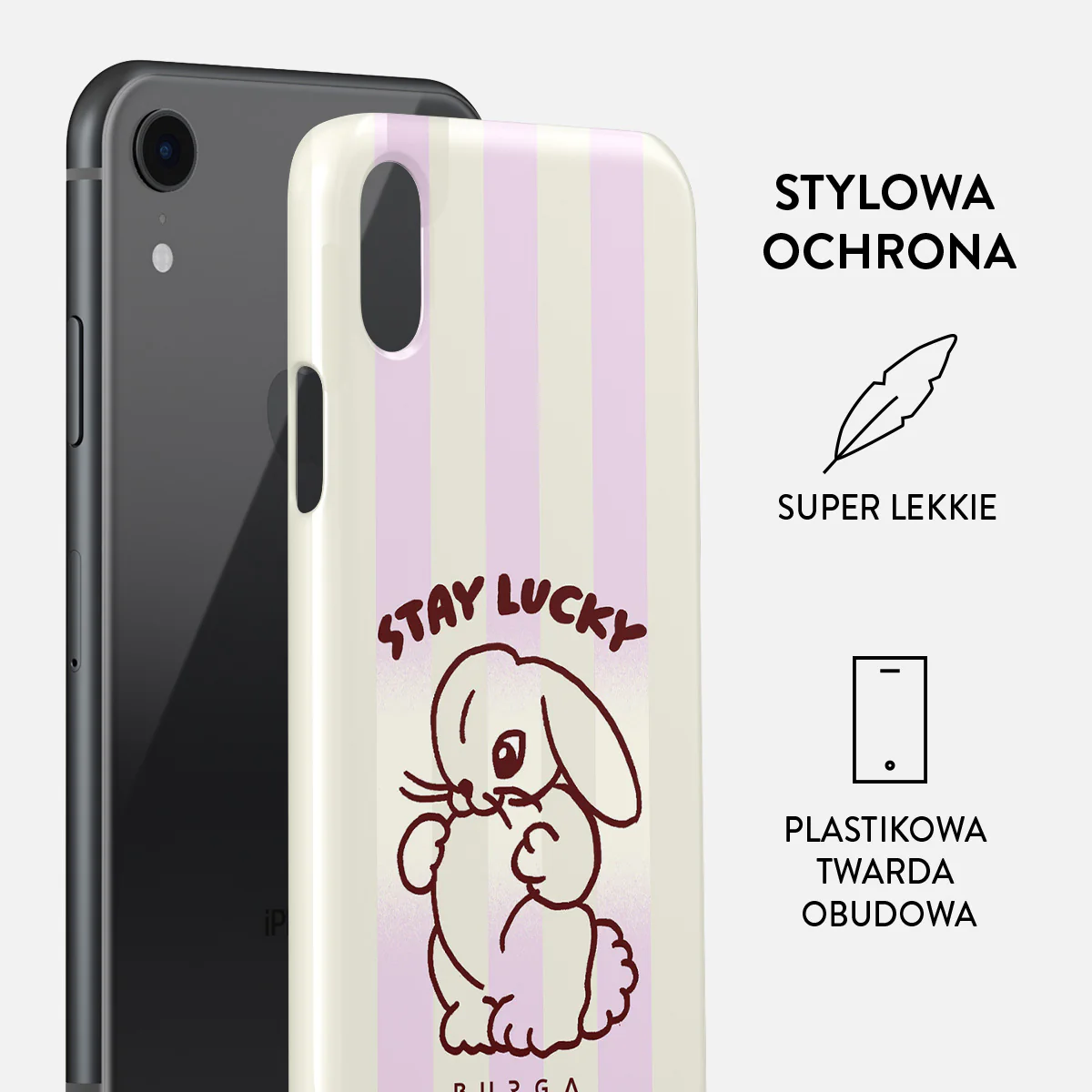 Stay Lucky - iPhone XR Etui - Image 2