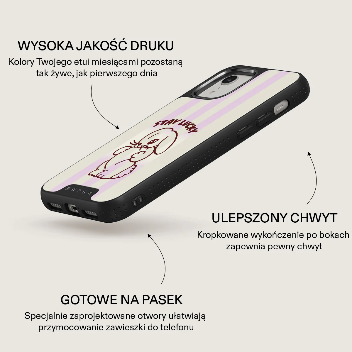 Stay Lucky - iPhone XR Etui - Image 20