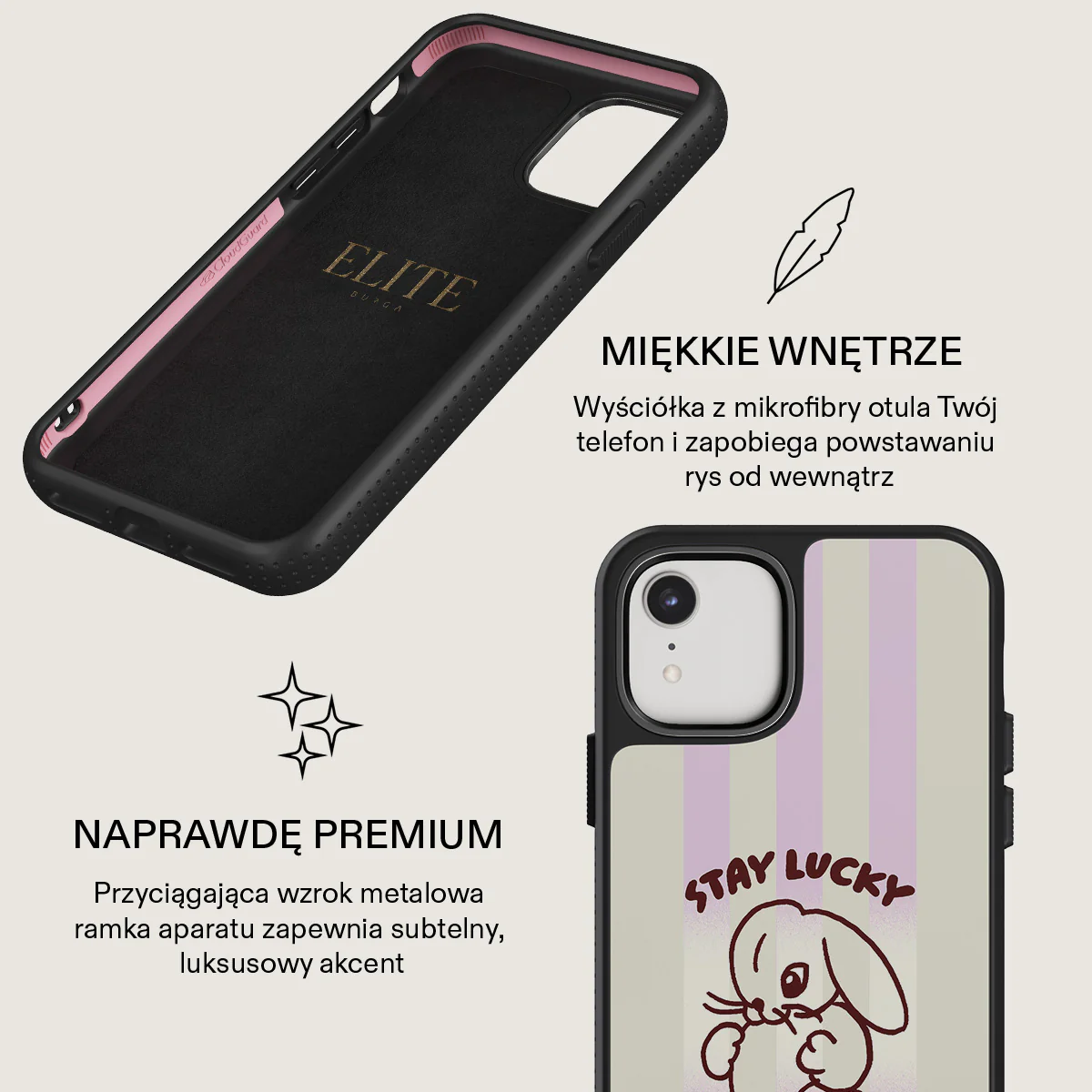 Stay Lucky - iPhone XR Etui - Image 21