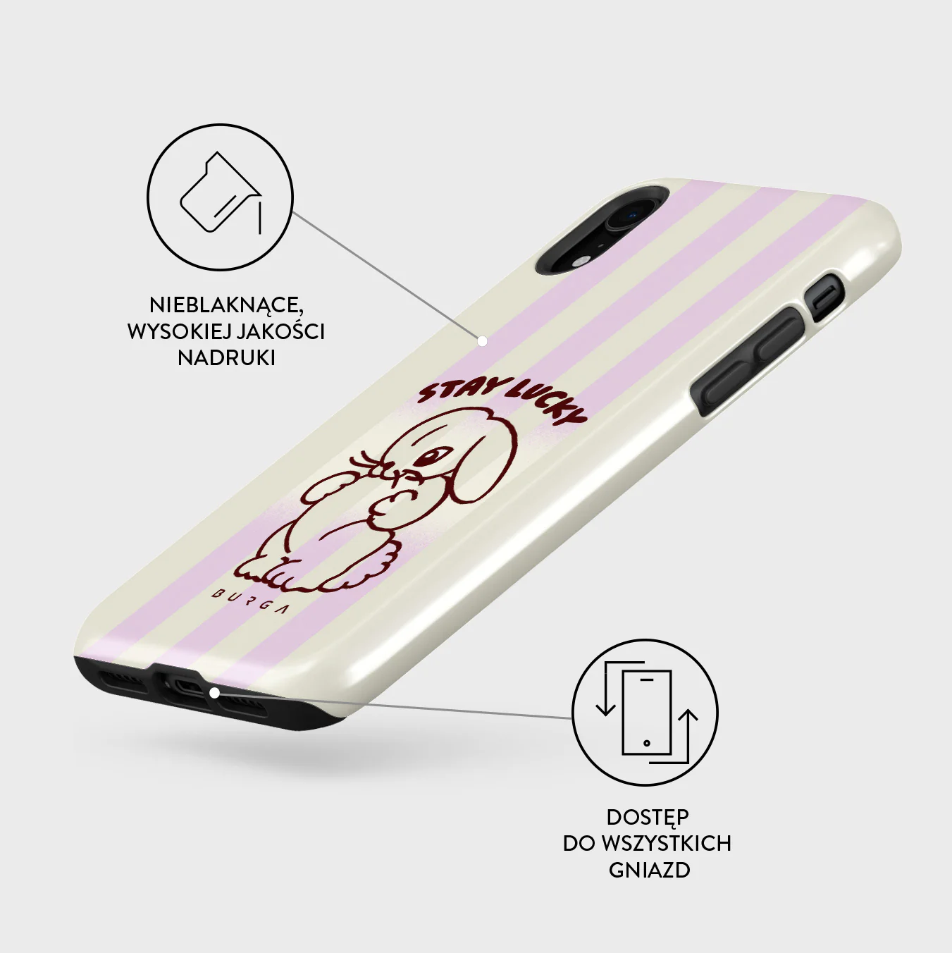 Stay Lucky - iPhone XR Etui - Image 7