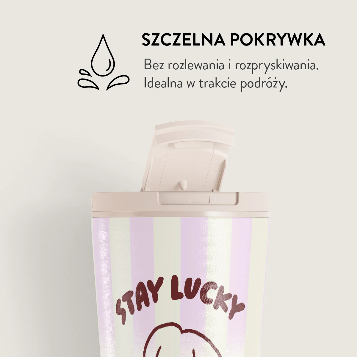 Stay Lucky - Kubek podróżny - Image 11