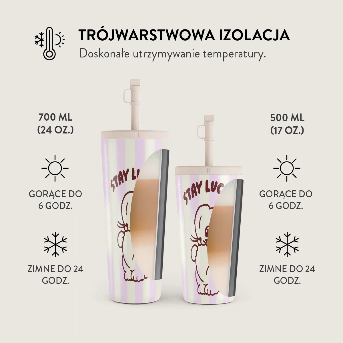 Stay Lucky - Kubek podróżny - Image 14