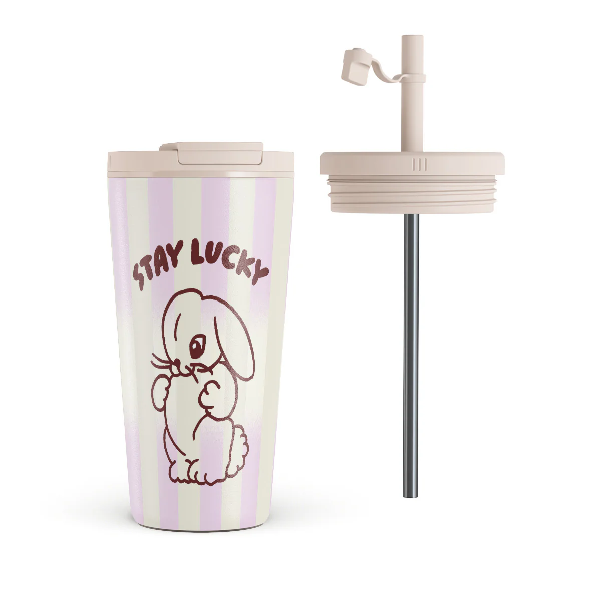 Stay Lucky - Kubek podróżny - Image 3