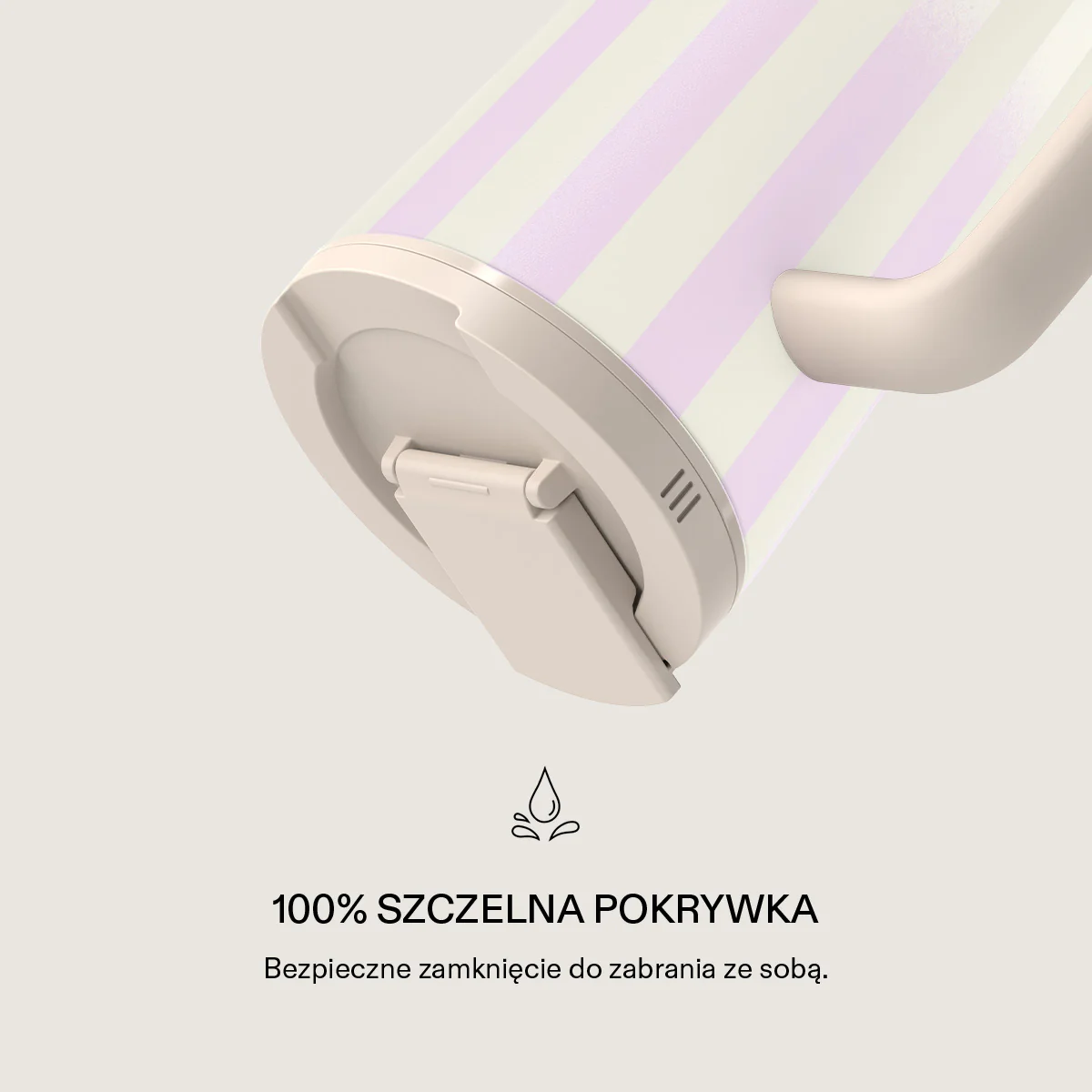 Stay Lucky - Kubek podróżny EasyGrip - Image 3