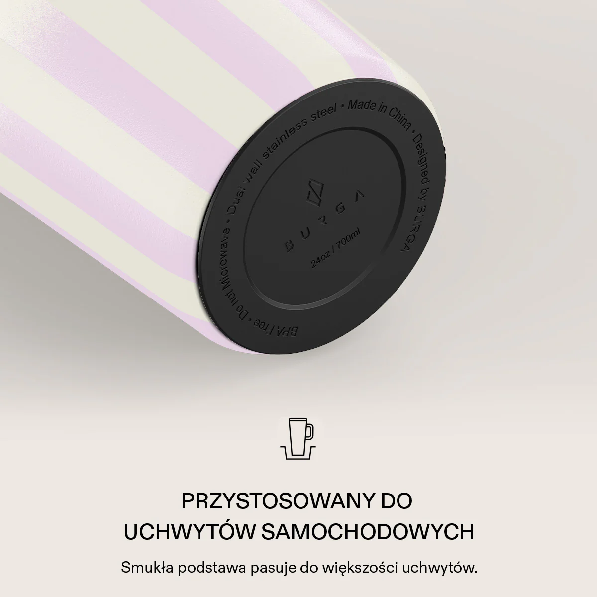 Stay Lucky - Kubek podróżny EasyGrip - Image 5