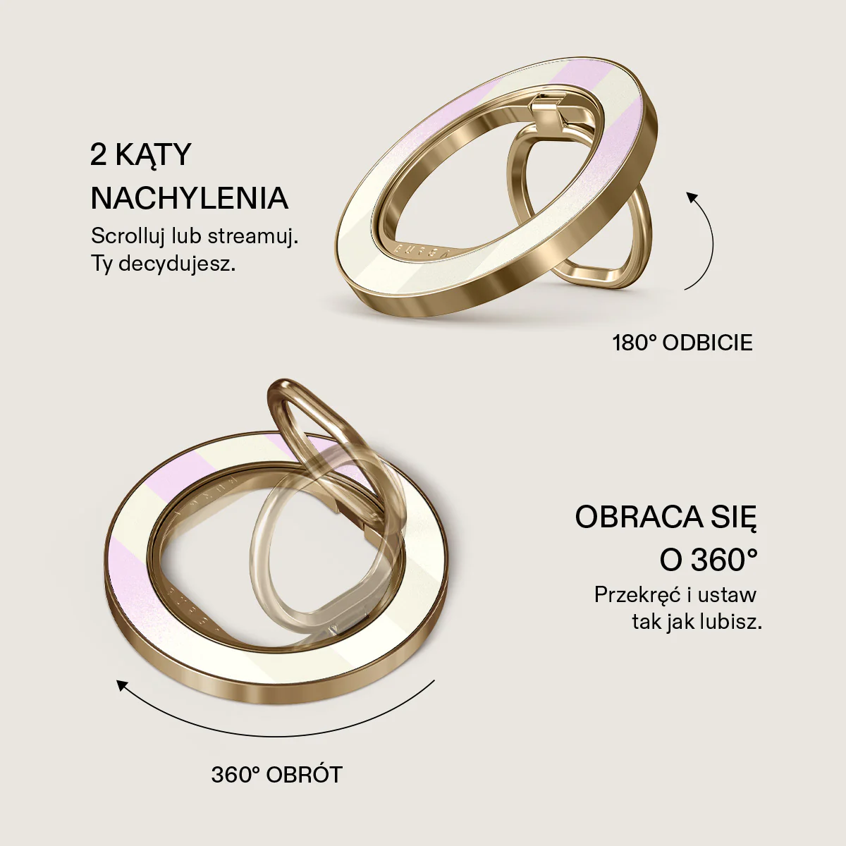Stay Lucky - Magnetyczny Okrągły Uchwyt - Image 7