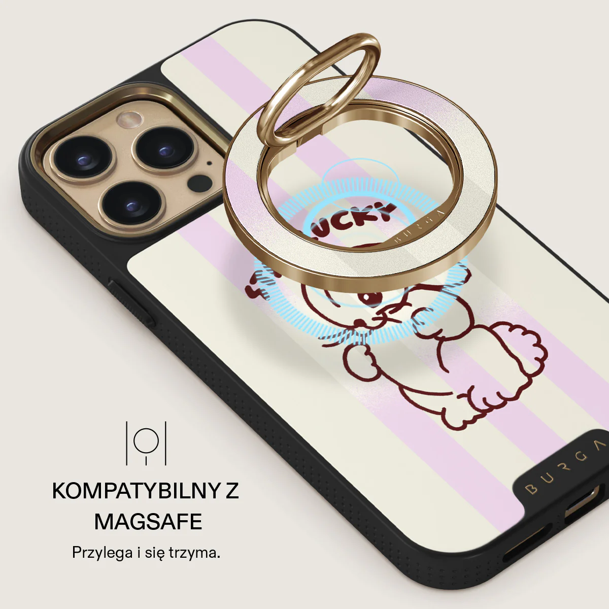 Stay Lucky - Magnetyczny Okrągły Uchwyt - Image 8
