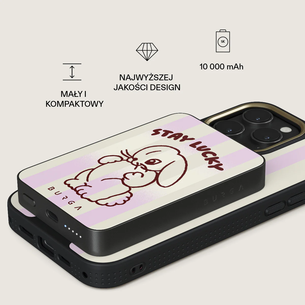 Stay Lucky - Magnetyczny power bank - Image 17