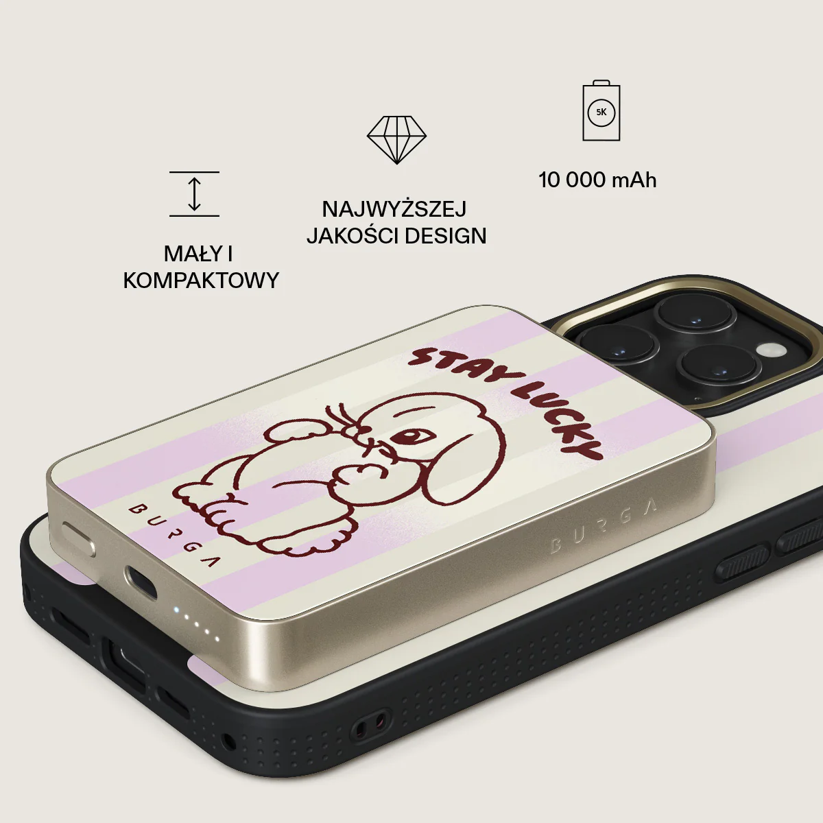 Stay Lucky - Magnetyczny power bank - Image 22