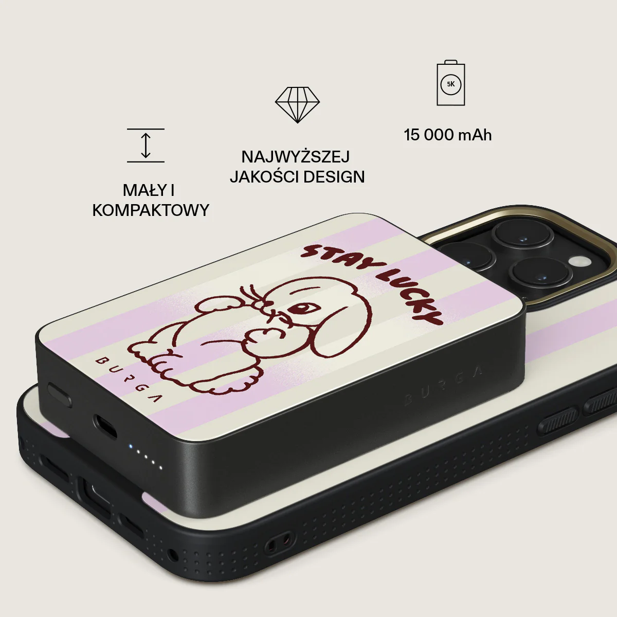 Stay Lucky - Magnetyczny power bank - Image 32
