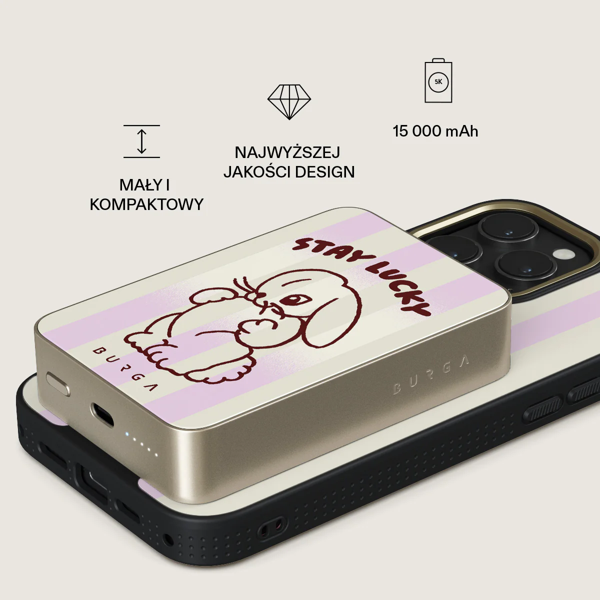 Stay Lucky - Magnetyczny power bank - Image 37