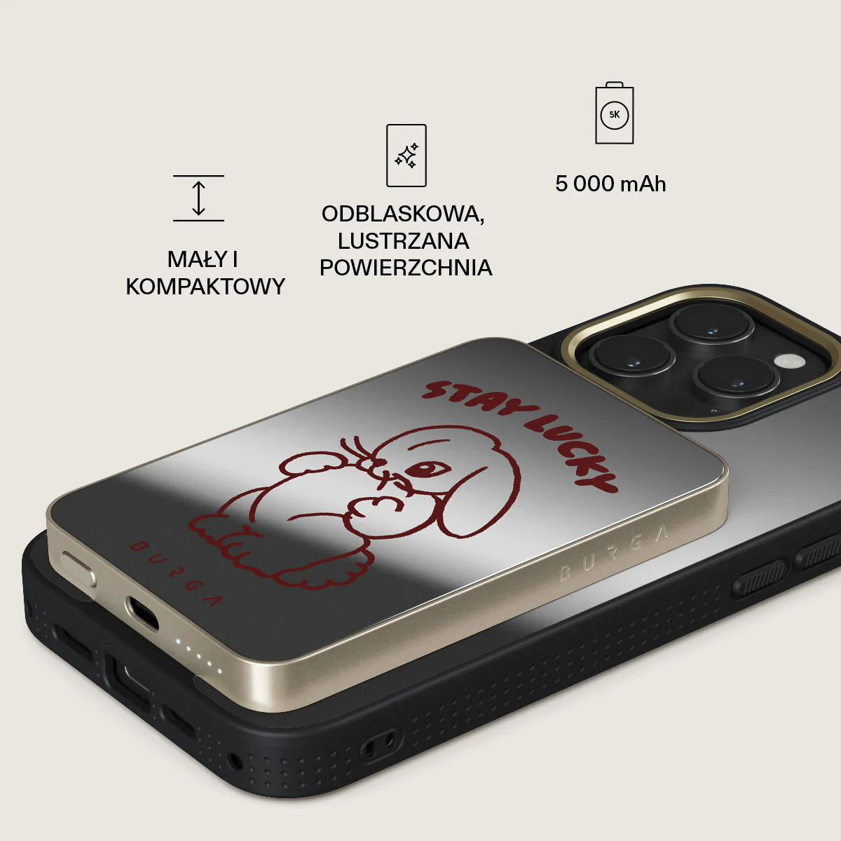 Stay Lucky - Magnetyczny power bank - Image 52