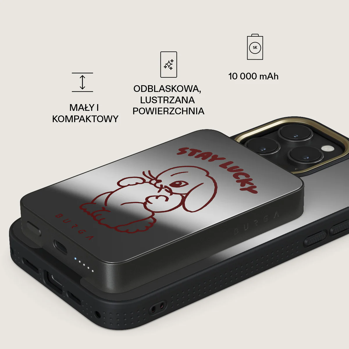 Stay Lucky - Magnetyczny power bank - Image 62