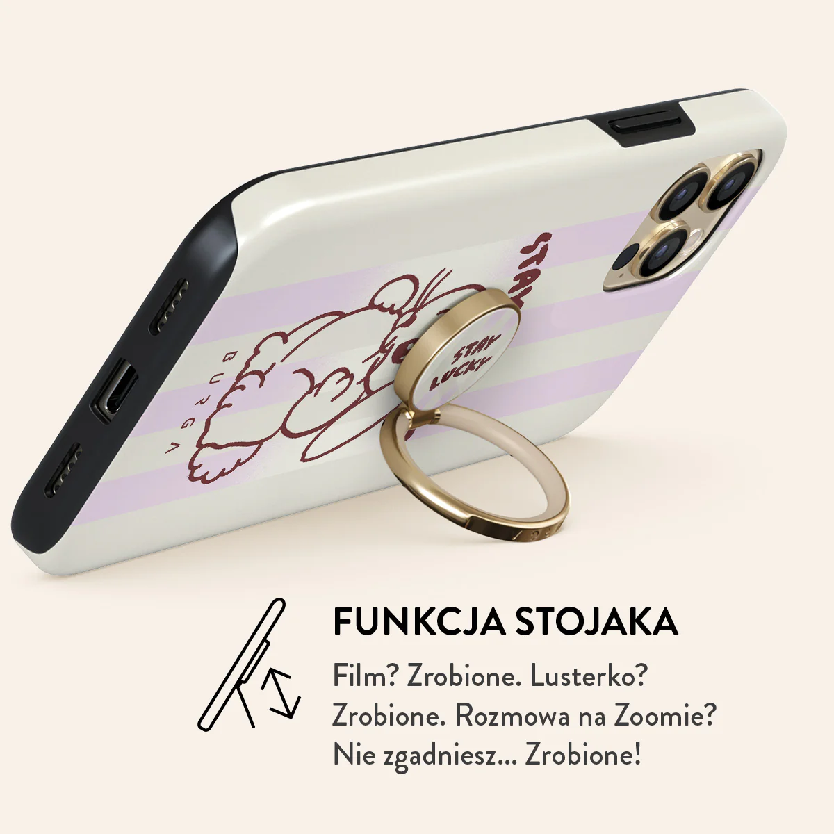 Stay Lucky - Samoprzylepny Okrągły Uchwyt - Image 9