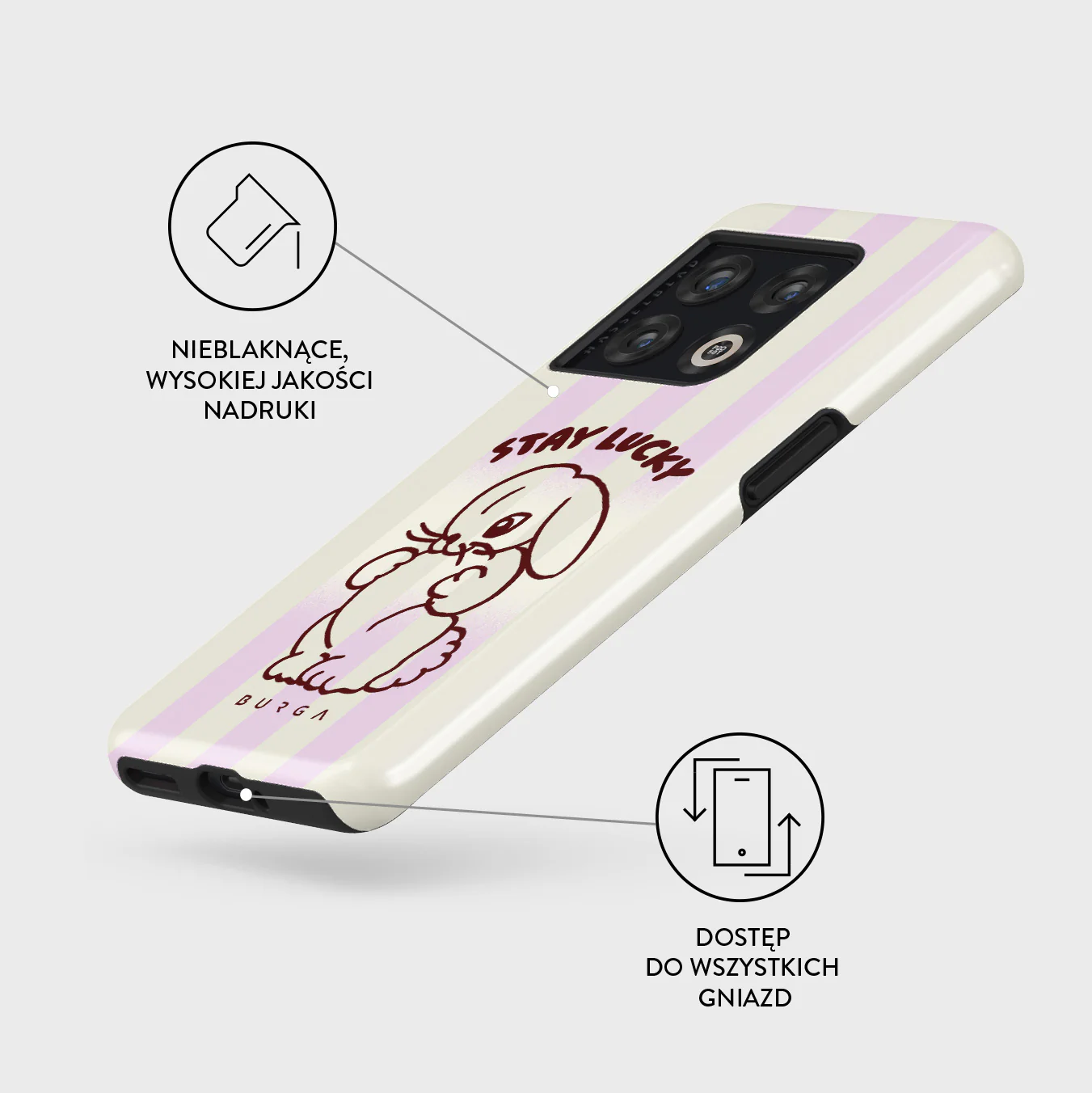 Stay Lucky - OnePlus 10 Pro 5G Etui - Image 3