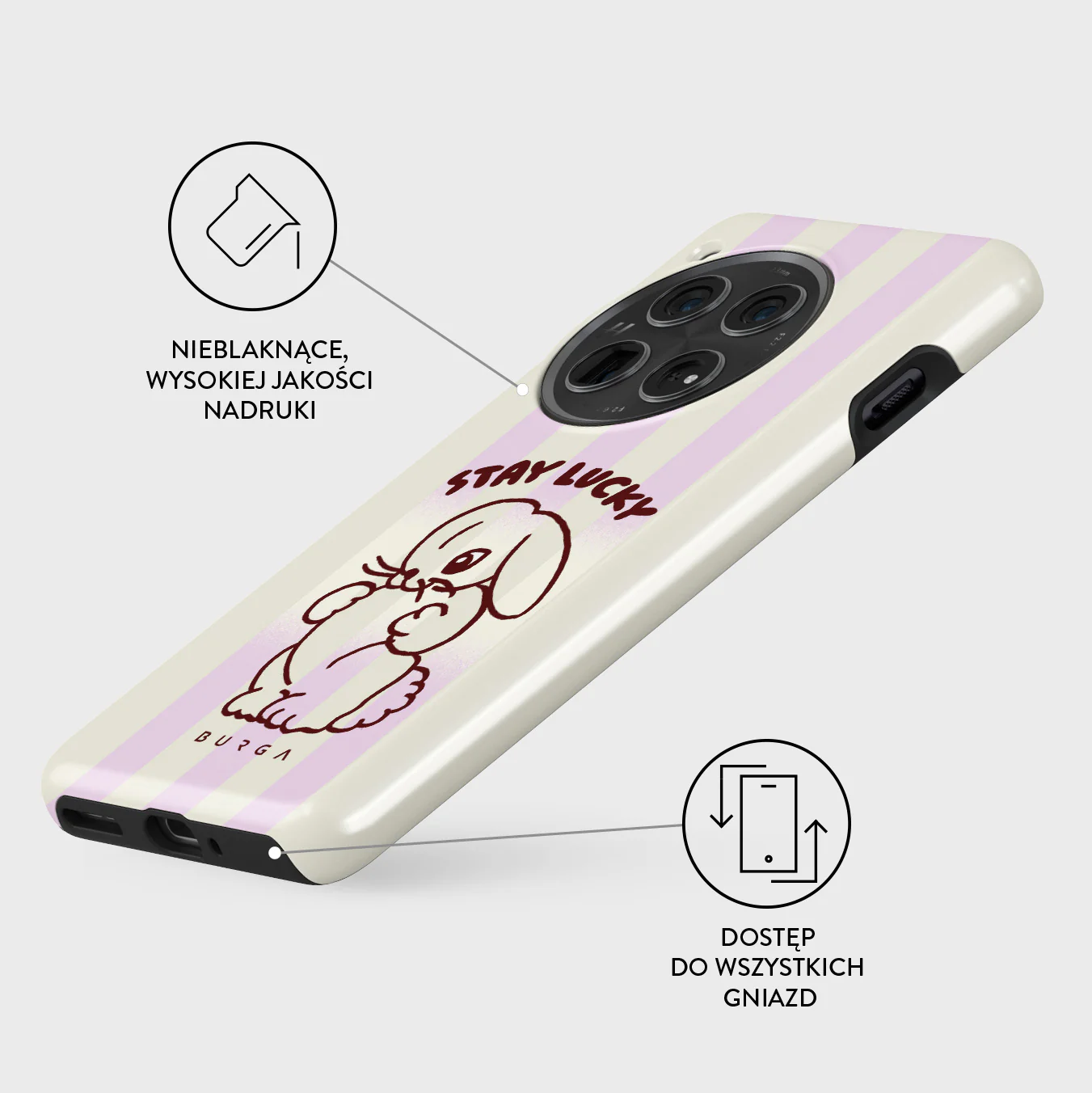 Stay Lucky - OnePlus 12 Etui - Image 3