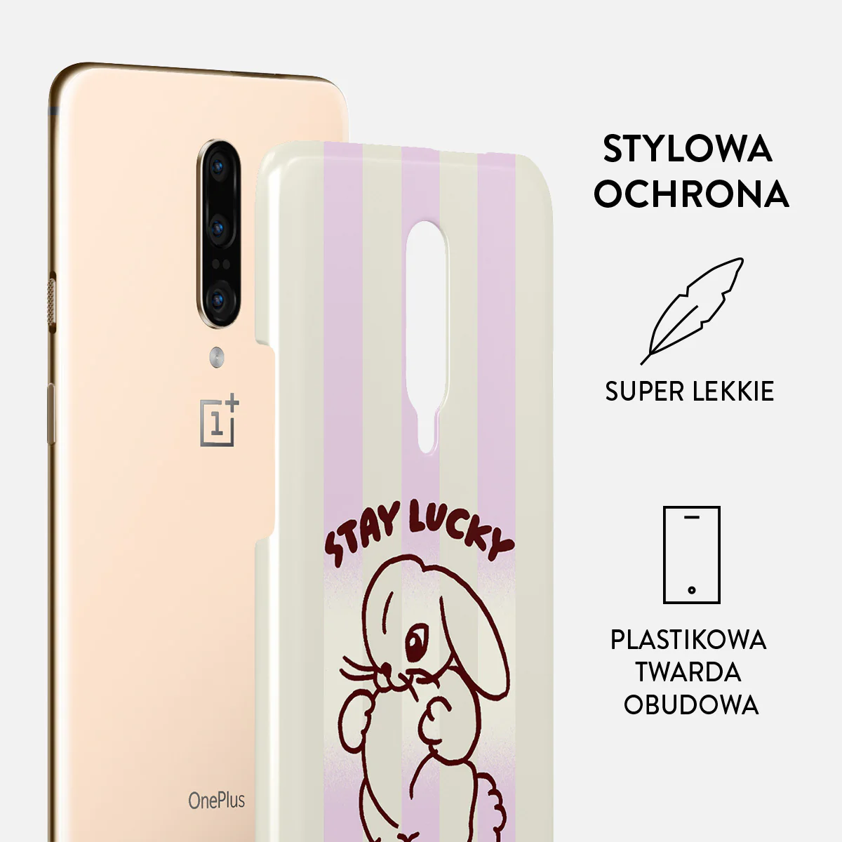Stay Lucky - OnePlus 7 Pro / 7T Pro Etui - Image 2