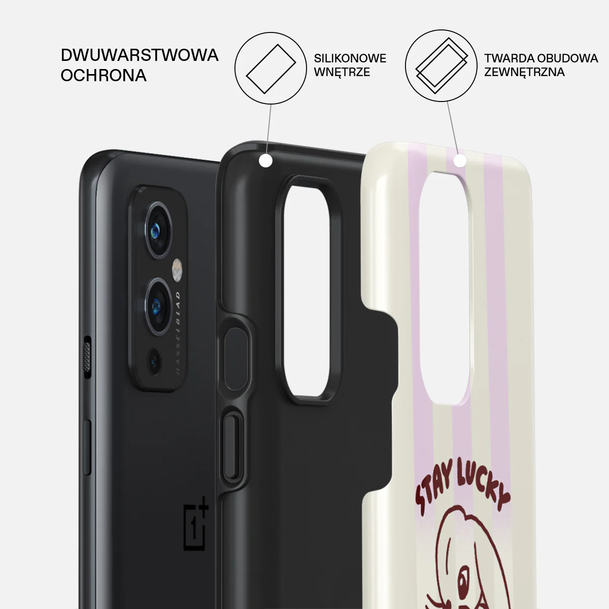 Stay Lucky - OnePlus 9 Etui - Image 2