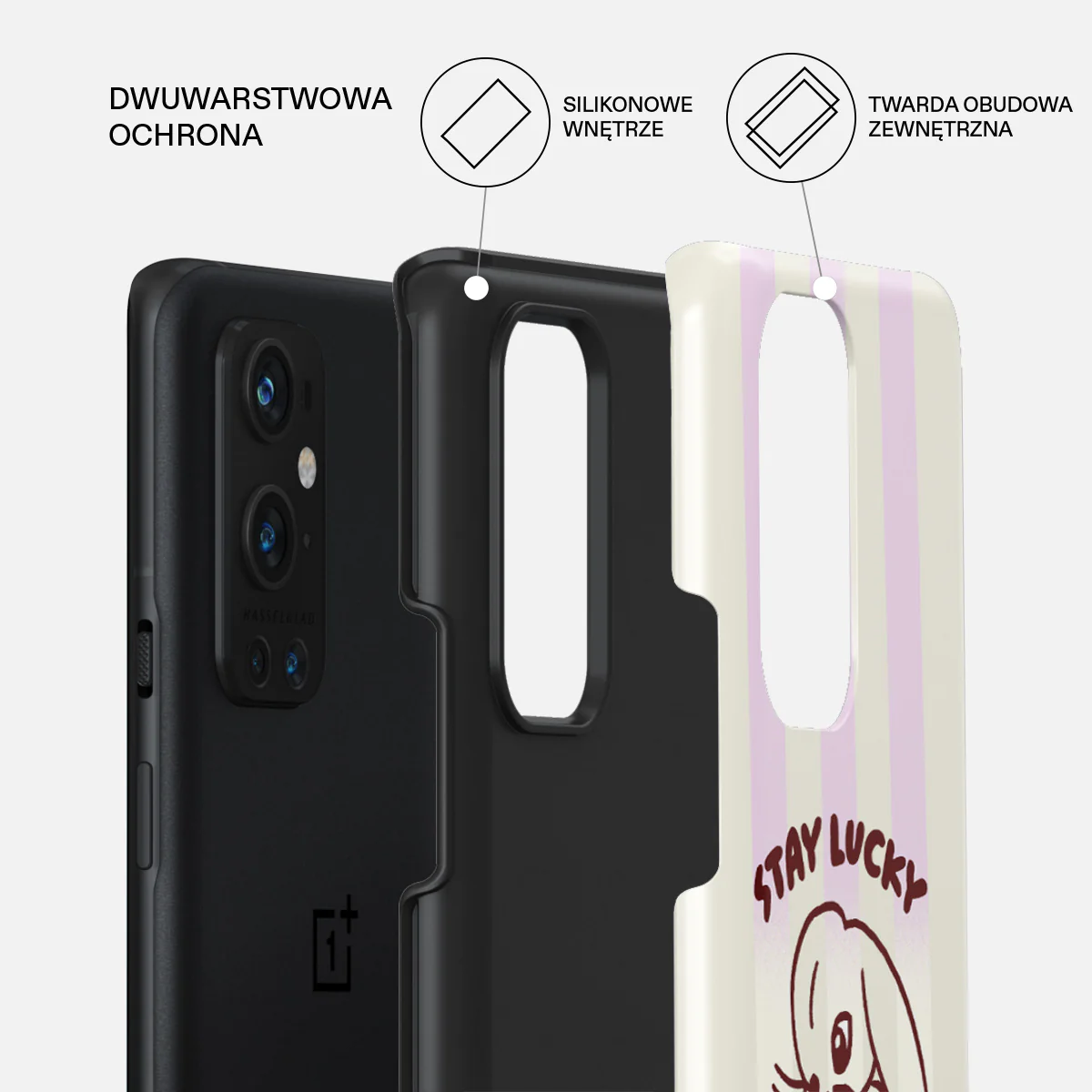 Stay Lucky - OnePlus 9 Pro Etui - Image 2
