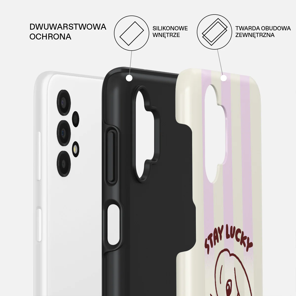 Stay Lucky - Samsung Galaxy A13 4G Etui - Image 2